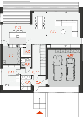 Modern 2 - Rzut parteru