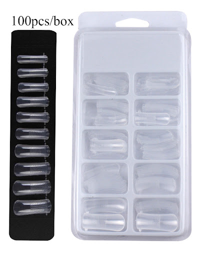 Title 3, Transparent Crystal Gel Nail Extension Kit, 14 ...