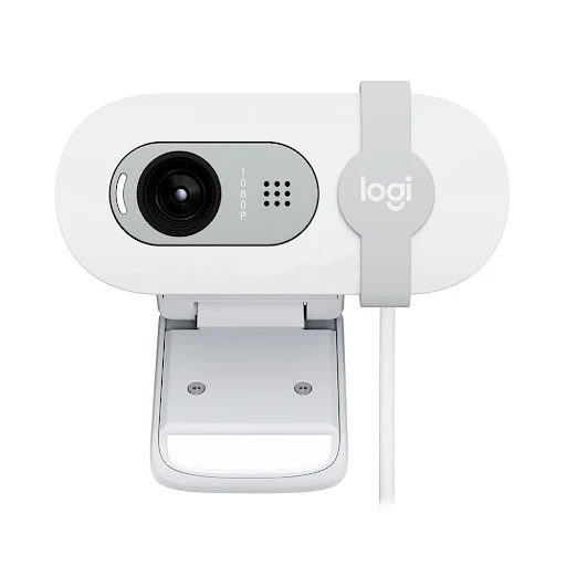 Thiết bị ghi hình/ Webcam Logitech HD BRIO 100 (Off-White)