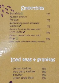 Firangi Falooda menu 1