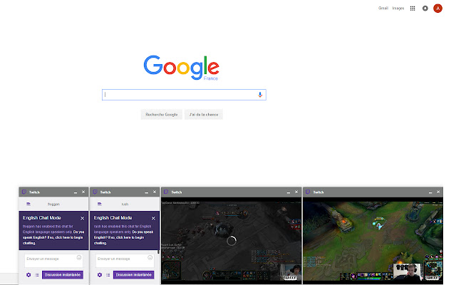 Twitch Tab chrome extension