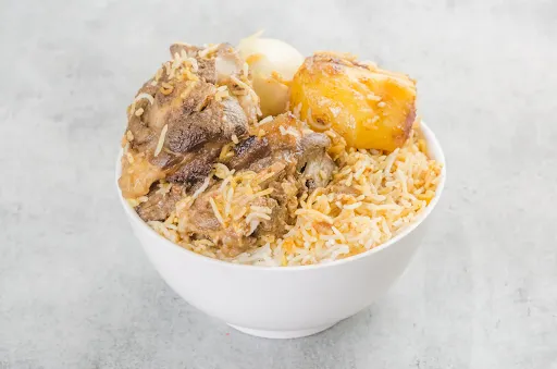 Special Mutton Biryani [2 Pieces] With Egg [1 Egg]