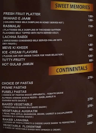 Indulge - Hotel The Sudesh menu 4