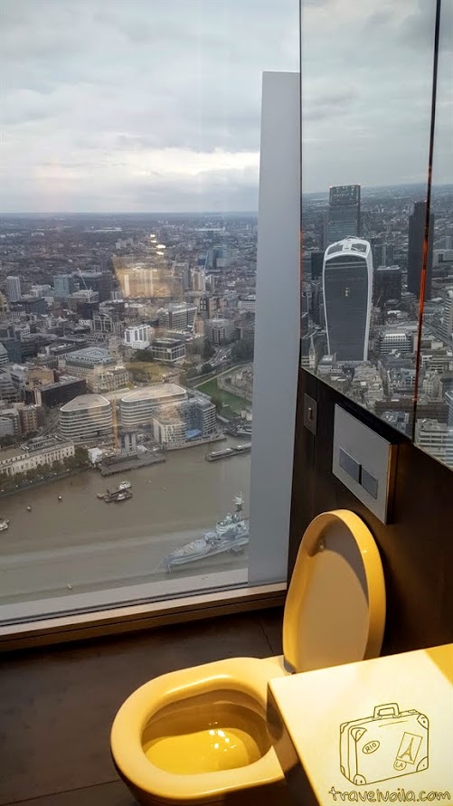 Probably the Best View Toilet in the entire london