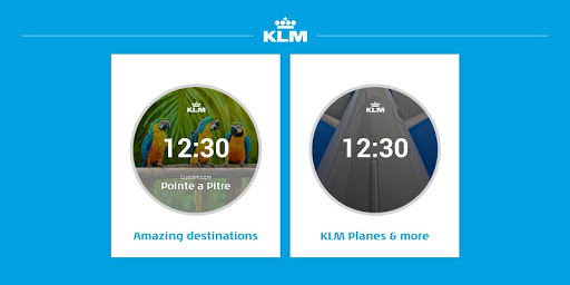 KLM Travel Watch Face