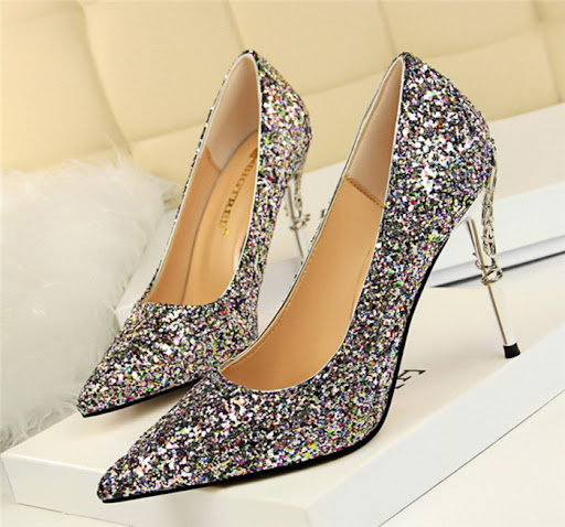 Title 4, Spring New Fashion High Heels Stylish Womens S...