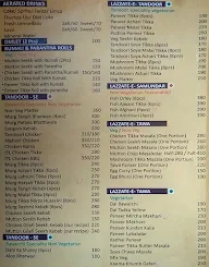 Pind Bawarchi menu 5