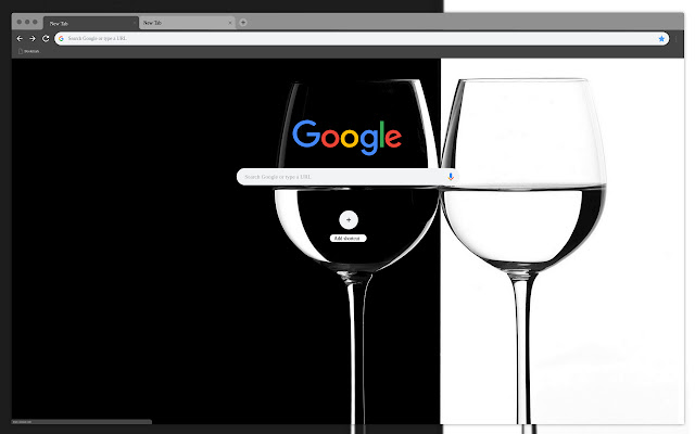 Two glasses chrome extension