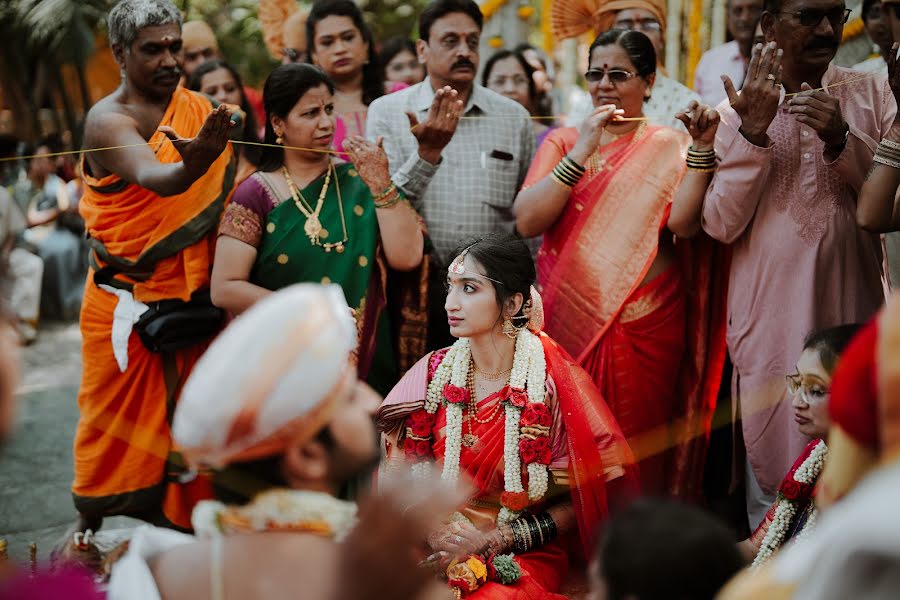 婚礼摄影师Arjun Gangadhar（arjungangadhar94）。2024 1月4日的照片