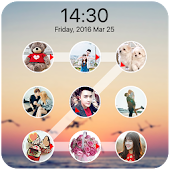 lock screen photo pattern