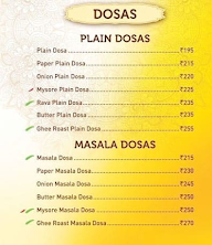 Sagar Ratna menu 3