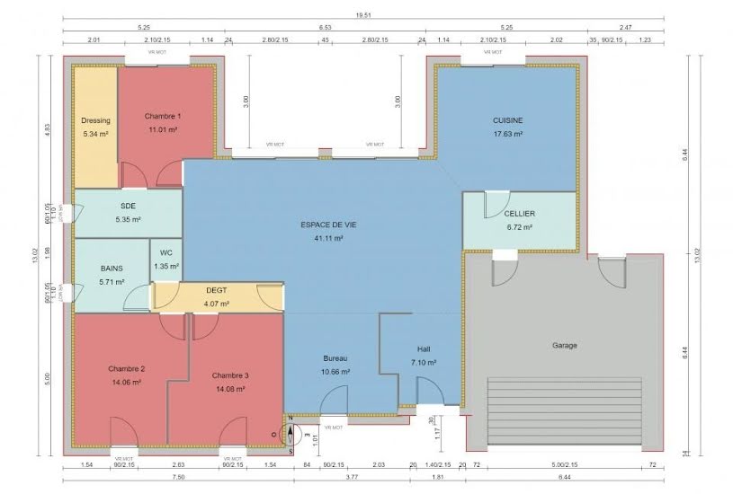  Vente Terrain + Maison - Terrain : 1 280m² - Maison : 145m² à Saint-Germainmont (08190) 