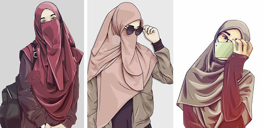 Hijab Cartoon Wallpaper Hd