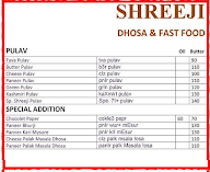 Shreeji Dhosa & Fast Food menu 5