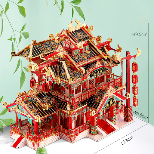 Title 2, Puzzle Cool Style Manlou Antique Assembled Toys...