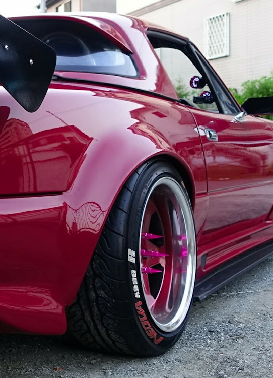 ロードスターのホイール・326power・エムズガレージ・レッドメモリー・TEAM KSKに関するカスタム事例の投稿画像2枚目