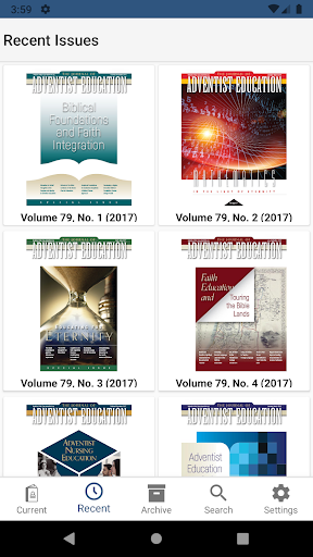 Journal of Adventist Education 1.0.0 screenshots 2