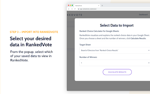 RankedVote for Google Sheets