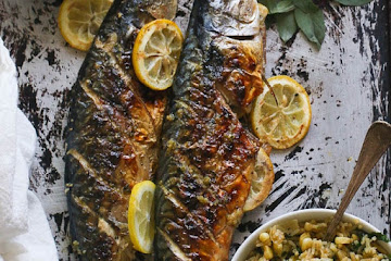 Whole Grilled Mackerel