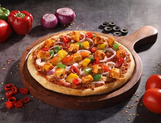 Peppy Paneer Tikka Pizza.