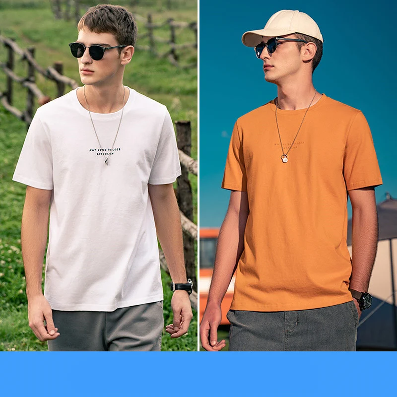 Camiseta casual masculina bordada manga curta Conforto e estilo para o dia a dia Camisa ideal para momentos descontraídos Visual moderno e diferenciado