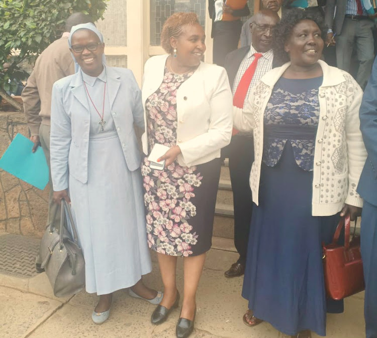 Marianne Kitany's lawyer Dr Leonida King'li outside court on Tuesday, September 24, 2019.