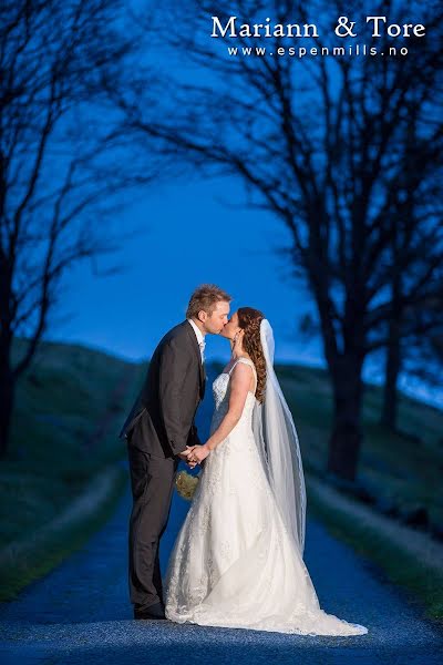 Bryllupsfotograf Espen Mills (espenmills). Foto fra maj 14 2019