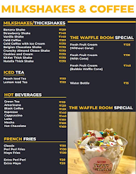 The Waffle Bar menu 1