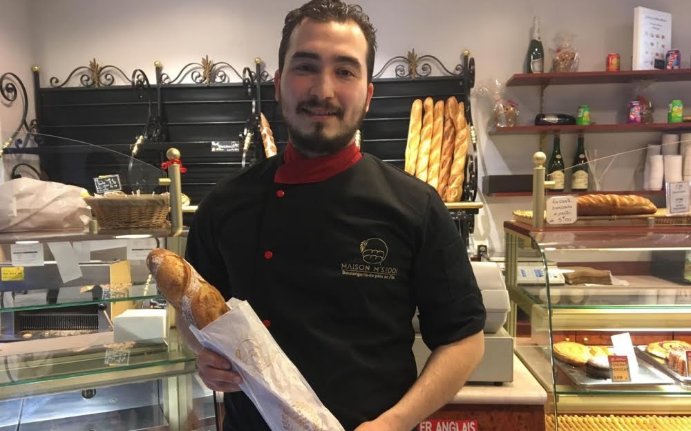 Mahmoud M’seddi, lauréat de la meilleure baguette parisienne