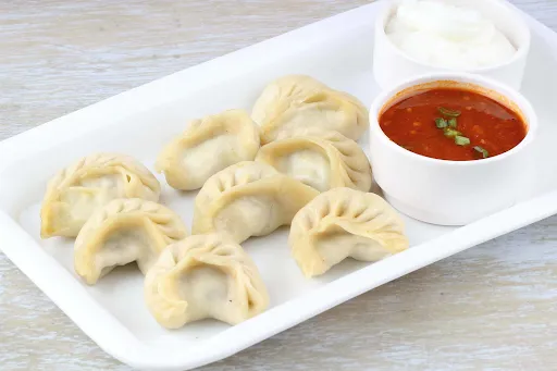 Chicken Steamed Momos [7 Pieces]