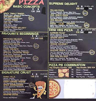 Pizza Hub menu 1