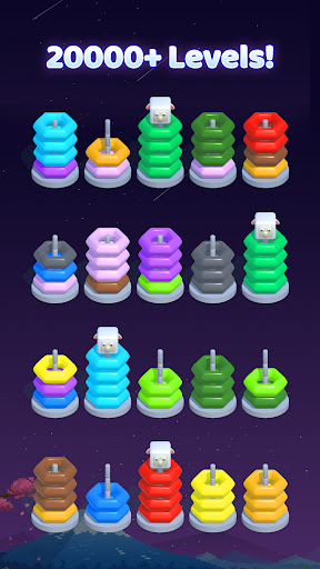 Screenshot Color Hoop Sort - Ring Puzzle