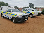 Police vehicles. File image