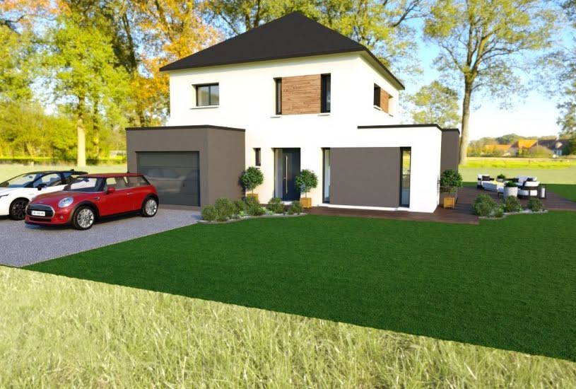  Vente Terrain + Maison - Terrain : 500m² - Maison : 120m² à Boos (76520) 