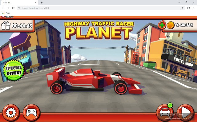 Traffic Racer New Tab & Wallpapers Collection