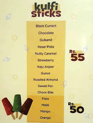 The Kati Roll Shop menu 1