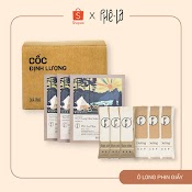 Trà Sữa Ô Long Phin Giấy Phê La, Đặc Sản Đà Lạt Đậm Vị Nguyên Bản, Plapg, Hộp 10 Gói Vị Nhài, Sữa