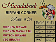 Muradabadi Chicken Biryani Corner menu 1