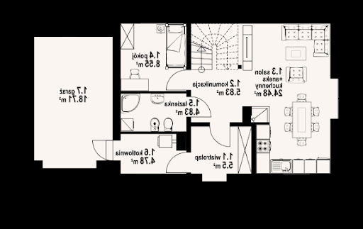 Zawoja 33dwsg - Rzut parteru