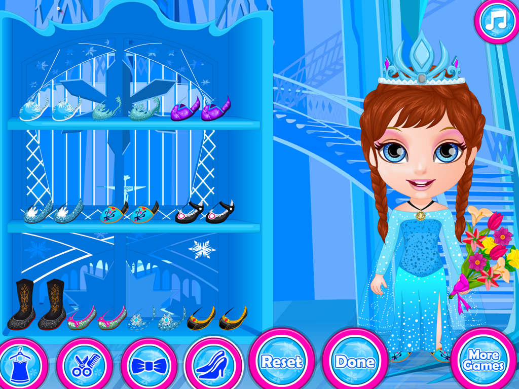 Baby Magic Frozen Salon Apl Android Di Google Play