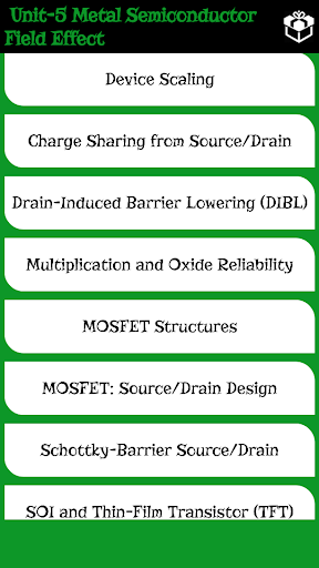 Advanced Semiconductor Devices