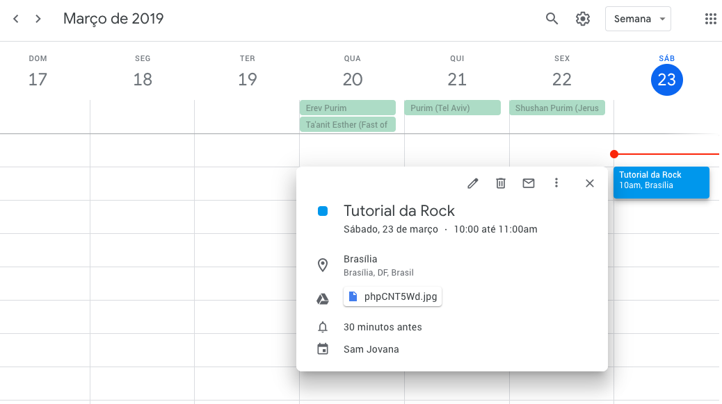 Como usar o Google Calendar