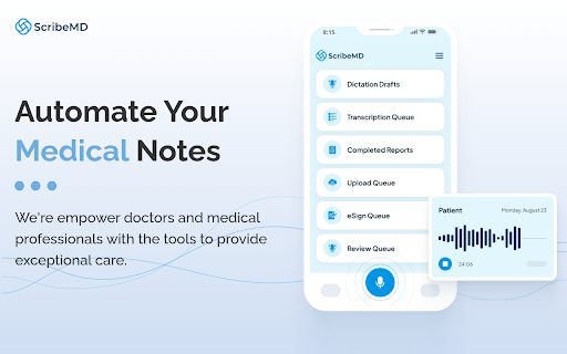 ScribeMD - AI Medical Scribe