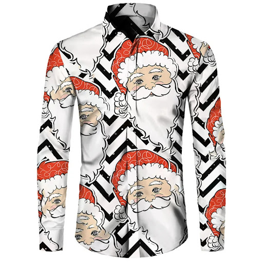 Title 2, New Hawaiian Santa Claus Theme Digital 3D Print...