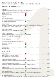 The One - Le Meridien menu 3