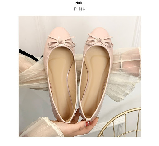 Title 8, Round Toe Bowknot Soft Bottom Flats for Women C...