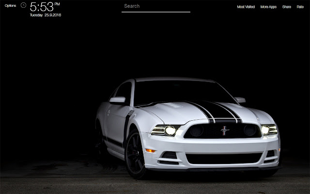 Ford Mustang Wallpapers FullHD New Tab