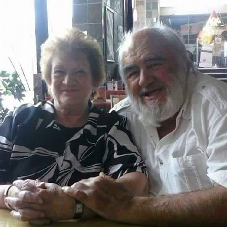 Murdered farmer Louis Petrus van den Berg and his wife Veronica, who survived the attack.