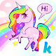 Keyboard - Colorful Unicorn Theme Download on Windows