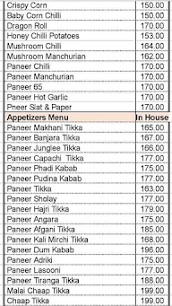 Rangeen Pure Veg menu 4